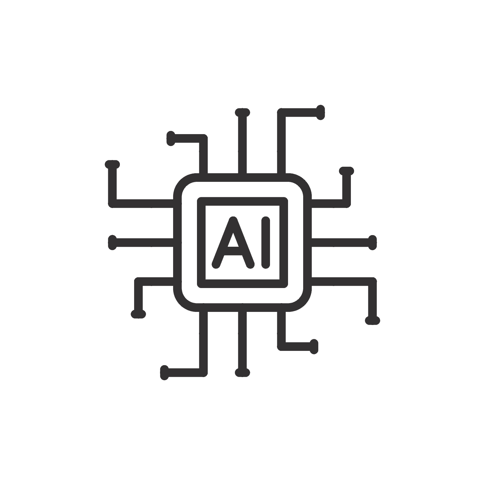 AI technology icon